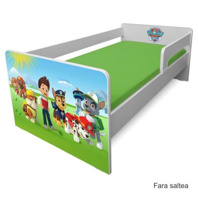 Pat Copii Paw Patrol P1l 2-12 Ani Cu Paravane Detasabile - Pc-p-paw-p1l-80