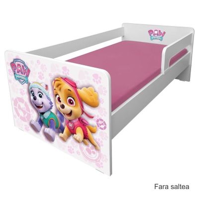 Pat Copii Paw Patrol Pink P1l 2-6 Ani Cu Paravane Detasabile/interschimbabile - Pc-p-paw-pink-p1l-60