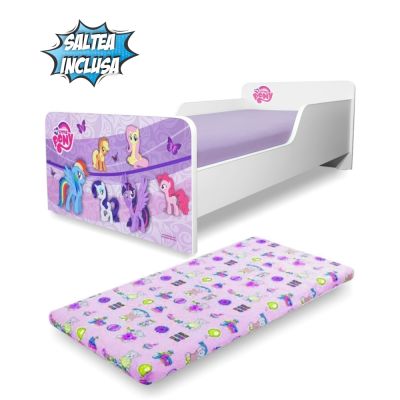 Pat Copii Start Pony 2-12 Ani Cu Saltea Inclusa - Pc-p-mok-pon-80