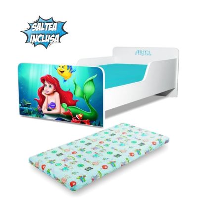 Pat Copii Start Ariel 2-12 Ani Cu Saltea Inclusa - Pc-p-mok-arl-80