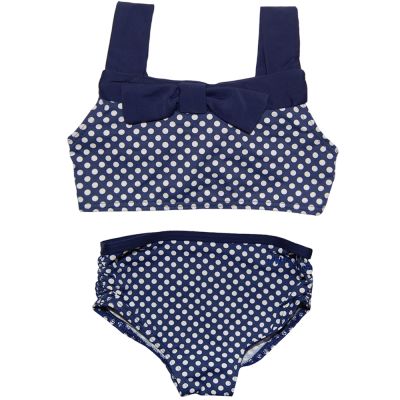 Costum de baie 2 piese Navy Polka, Mitty James, 2-3 ani