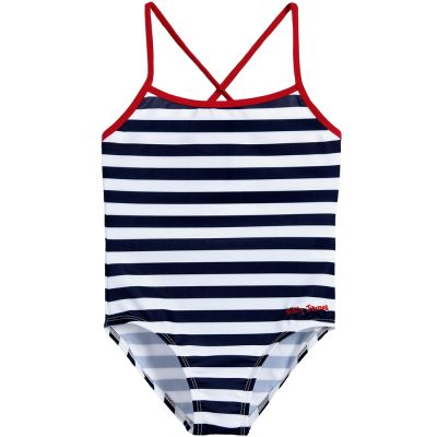 Costum de baie intreg Navy White. Mitty James, 2-3 ani
