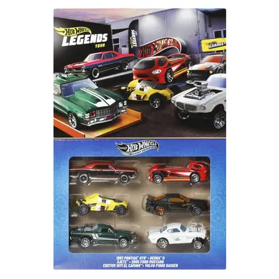 HOT WHEELS LEGENDS SILVER SERIES SET 6 MASINUTE METALICE VIVMTJBY78