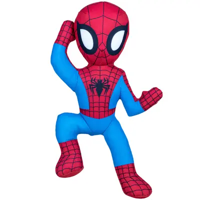 Jucarie din material textil Spiderman in actiune, 30 cm