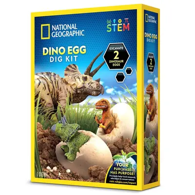 National Geographic - Set educativ Descoperirea oualor preistorice in expeditia dinozaurilor ARTNG29677