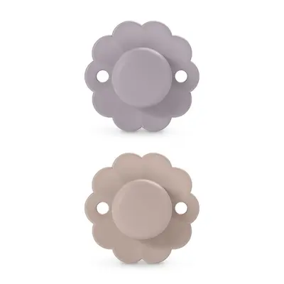 Set 2 suzete fiziologice 6-18 luni, roz, Wonderland Butterfly Suavinex JEM8426420084420