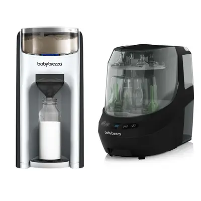 Pachet BebeStart 14 - Espressor Formula Pro Advanced White + Bottle Washer Pro Black