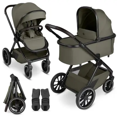 Carucior 2 in 1 S Tree verde - Circle Abc design