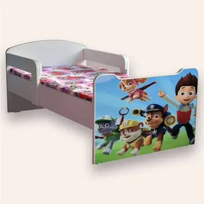 Pat Copii Paw Patrol Mare 2-12 Ani Cu Manere Varianta fara Saltea Cmg43611487371521