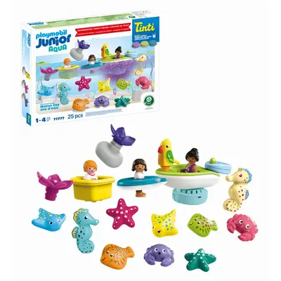 Playmobil - Calendar de Craciun Junior Aqua si Tinti Jucarii de baie ARTPM71777