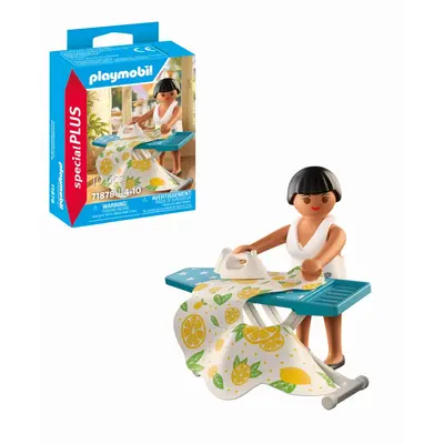 Playmobil - Figurina femeie cu masa de calcat ARTPM71878