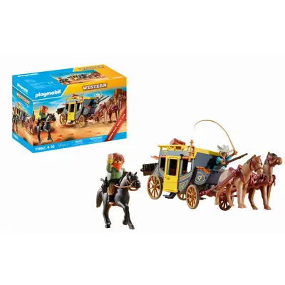 Playmobil - Promo Pack Diligenta din Vestul salbatic ARTPM71862
