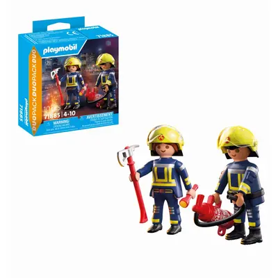 Playmobil - Set 2 figurine pompieri ARTPM71885