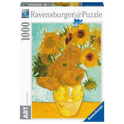 Ravensburger - Puzzle Van Gogh vaza cu flori 1000 piese design nou ARTRVSPA00070