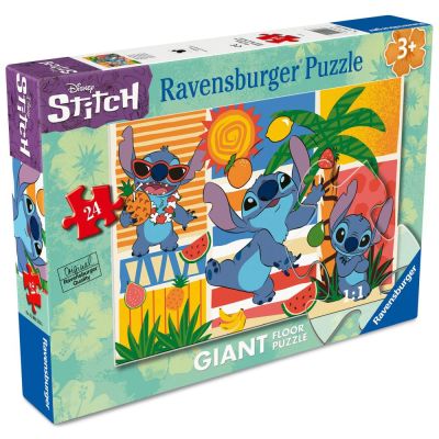 Ravensburger - Puzzle mare de podea Disney Stitch 24 piese ARTRVSPC04213