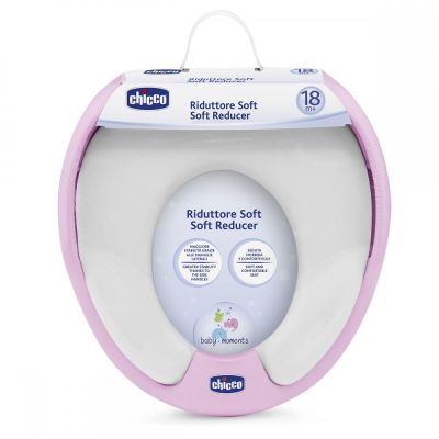 Reductor Chicco pentru WC, soft, Roz, 18luni+ CHC06572-8_ROZ