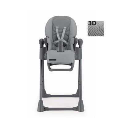 Scaun De Masa Multifunctional Pentru Bebelusi Si Copii, Cam   Pappananna Icon Air, Material Mesh Respirant 3d, Inaltime Ajustabila, Varsta 6 Luni-15 Kg, Pliabil, Centura De Siguranta In 5 Puncte, Depoz Pjbs2250-c266