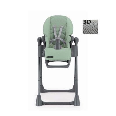 Scaun De Masa Multifunctional Pentru Bebelusi Si Copii, Cam   Pappananna Icon Air, Material Mesh Respirant 3d, Inaltime Ajustabila, Varsta 6 Luni-15 Kg, Pliabil, Centura De Siguranta In 5 Puncte, Depoz Pjbs2250-c267