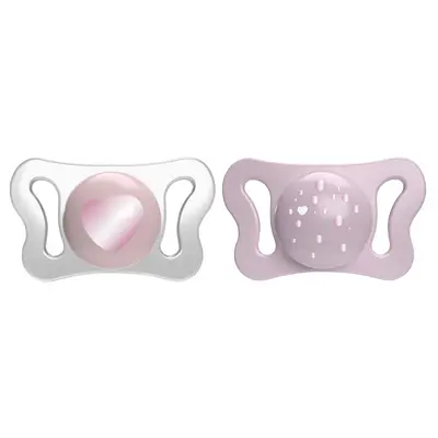 Suzeta Chicco PhysioForma Micro, 2 bucati, pink, 0-2luni CHC75126-7_PINK