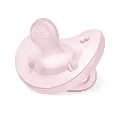 Suzeta anat. Chicco PhysioSoft, s., roz, 0-6luni CHC7309191-7