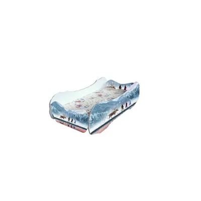 Pat Frozen-regatul De Gheata Mic 2-8 Ani Pentru Saltele 140x70 Alb Fara Saltea Cmg46526237573460