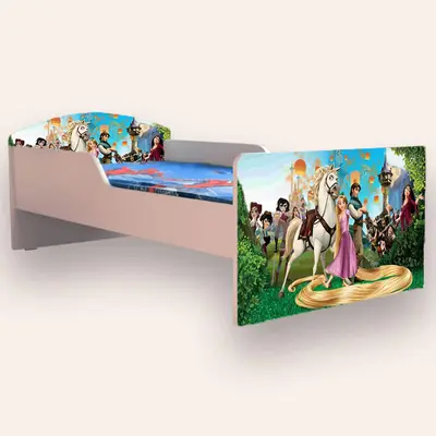 Pat fete Rapunzel Mare 2-12 Ani Simplu Varianta fara Saltea Cmg49440845660500