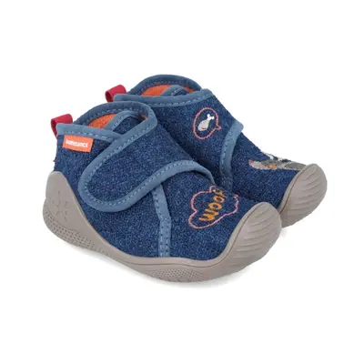 Incaltaminte de interior biomecanics zapatilla woolf, azul 241155-a-18