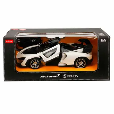 MASINA CU TELECOMANDA MCLAREN SENNA ALB SCARA 1 LA 14 VIVRas96600_Alb
