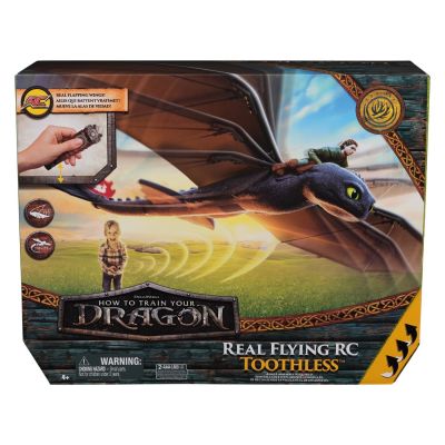 CUM SA ITI DRESEZI DRAGONUL FIGURINA DRAGON TOOTHLESS ZBURATOR CU TELECOMANDA VIV6074369