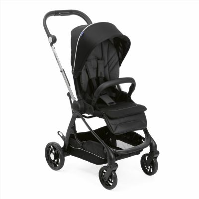 Carucior sport Chicco One4Ever, PirateBlack (Negru), nastere-22Kg CHC79881-8_PIRATE BLACK