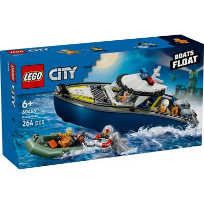 LEGO CITY URMARIRE CU BARCA DE POLITIE 60456 VIVLEGO60456