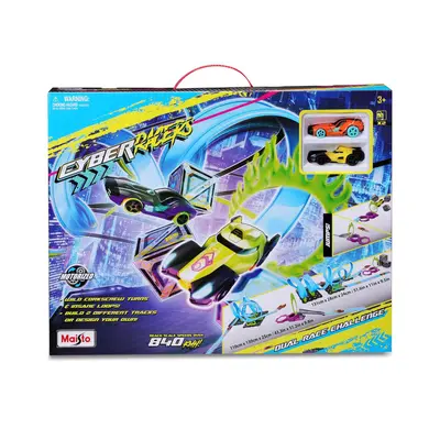 MAISTO CYBER RACERS CIRCUIT CURSA DUBLA VIVMST12494