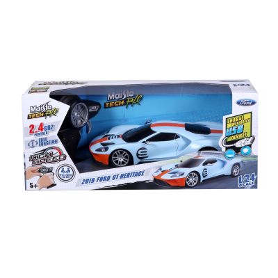 MAISTO MASINUTA PREMIUM CU TELECOMANDA 2.4GHz FORD GT HERITAGE SCARA 1 LA 24 VIVMST82335