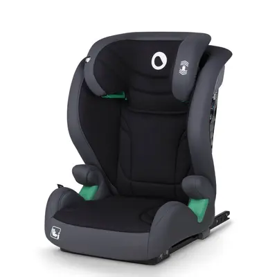 Scaun auto, Lionelo, i-Size Igo, 100- 150 cm, Cu isofix, Protectie laterala, Ajustare spatar in 2 pozitii, Tetiera Tri-Guard reglabila in 11 pozitii, Conform cu standardul european de securitate R129, Gri BYNLO-IGO_I-SIZE_GREY_GRAPHITE