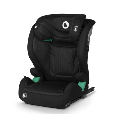 Scaun auto, Lionelo, i-Size Igo, 100- 150 cm, Cu isofix, Protectie laterala, Ajustare spatar in 2 pozitii, Tetiera Tri-Guard reglabila in 11 pozitii, Conform cu standardul european de securitate R129, Negru BYNLO-IGO_I-SIZE_BLACK_CARBON