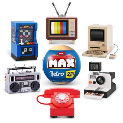 Zuru Max - Set de constructie, Retro, diverse modele BKF83185