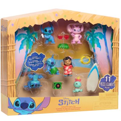 Disney Stitch - Set mini-figurine si accesorii blister BKF46112