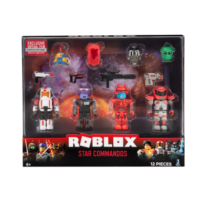 Roblox - Set figurine blister interschimbabile, 4 buc BKF10870/ROB0213