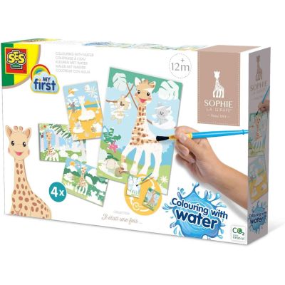 Set de colorat cu apa - girafa sophie sa14490