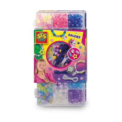 Set margelute pentru bratari stralucesc in intuneric-unicorni sa14773