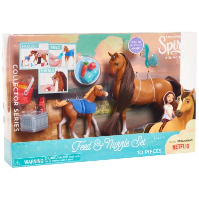 Spirit - Set de joaca cu Cal si manz BKF39310