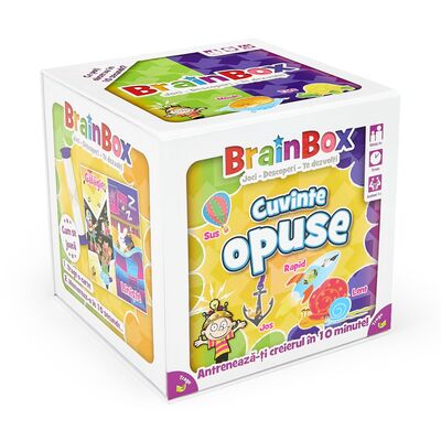 Joc educativ BrainBox Cuvinte opuse BKFG114028