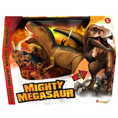 Mighty Megasaur - Dinozaur T-Rex cu lumini si sunete BKF80046