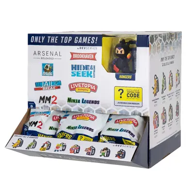 Roblox - Dev Series, Breloc surpriza, diverse modele (cod Roblox inclus) BKFCRS0025