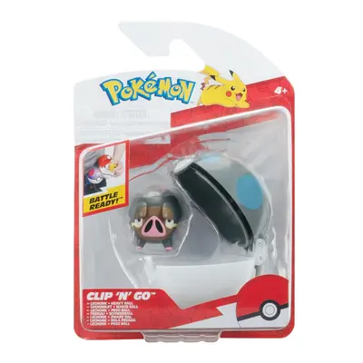 Pokemon - Set 2 figurine Clip n Go, Lechonk with Heavy Ball W18 BKFPKW3633