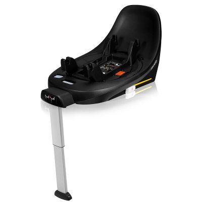 Baza scaun auto i-Size, Lionelo, Moxie, Rotativa 360, Cu isofix si picior stabilizator, Cu indicatori pentru instalare corecta, Negru BYNLO-MOXIE_I-SIZE_BASE_BLACK