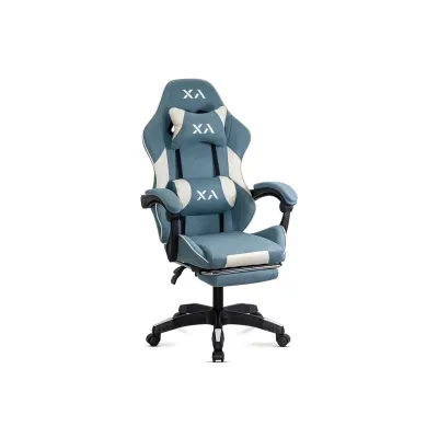 Scaun gaming OFF 295, spatar reglabil, suport picioare, stofa, robust, cadru polipropilena, rabatabil, 100 kg DRM10643