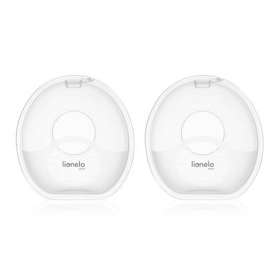 Colectoare san, Lionelo, 2 buc, 60 ml, fara BPA, Ergonomice, Compatibile cu orice sutien, Transparent BYNLOC-MILKY_SIMPLE