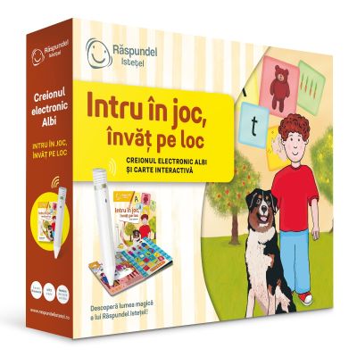 Pachet Raspundel Istetel, creion si carte Intru in joc, invat pe loc BKF69365