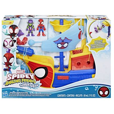 SPIDEY SI PRIETENII LUI UIMITORI MARVEL WATER WEBS NAVA PIRATILOR CU BULE VIVG0666